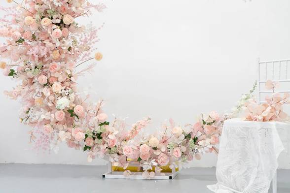Pink Moon Ceremony Decor