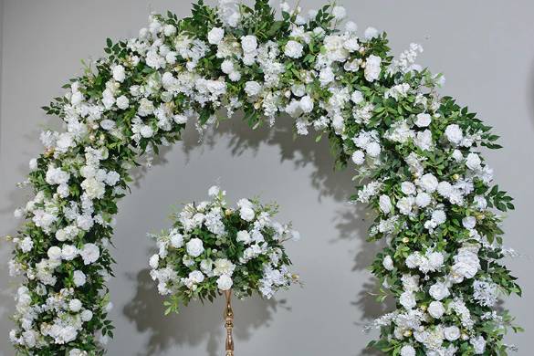 White Arch Decor