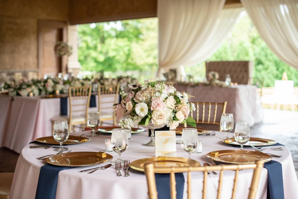 Pavilion Table Setting