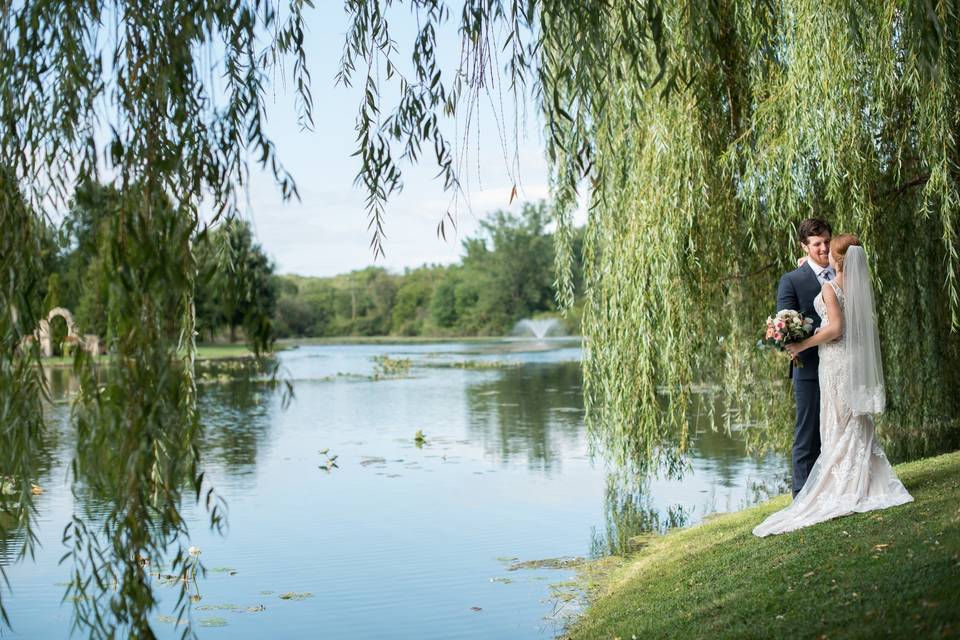 Lakeside Couple