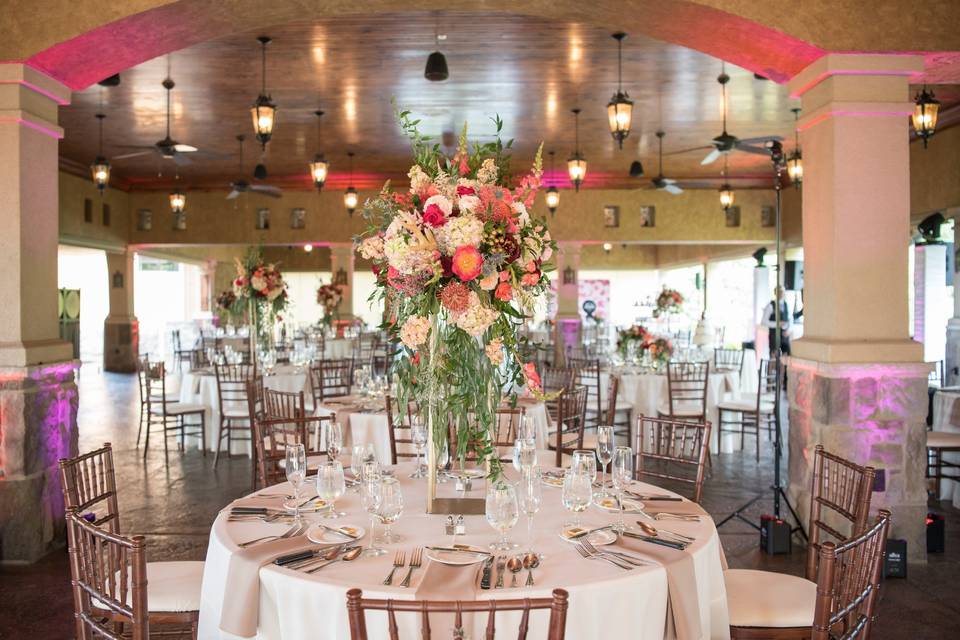 Pavilion Table Setting