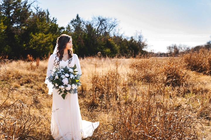 Bride at Wildwood Acres