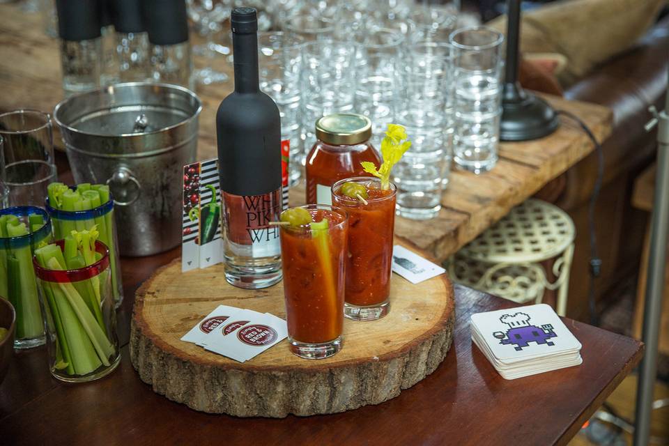 Next day brunch pairs perfect with Red + Brown Bloody Mary's.