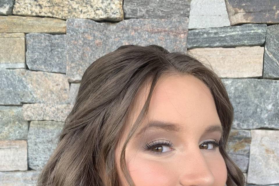 Bridal party makeup