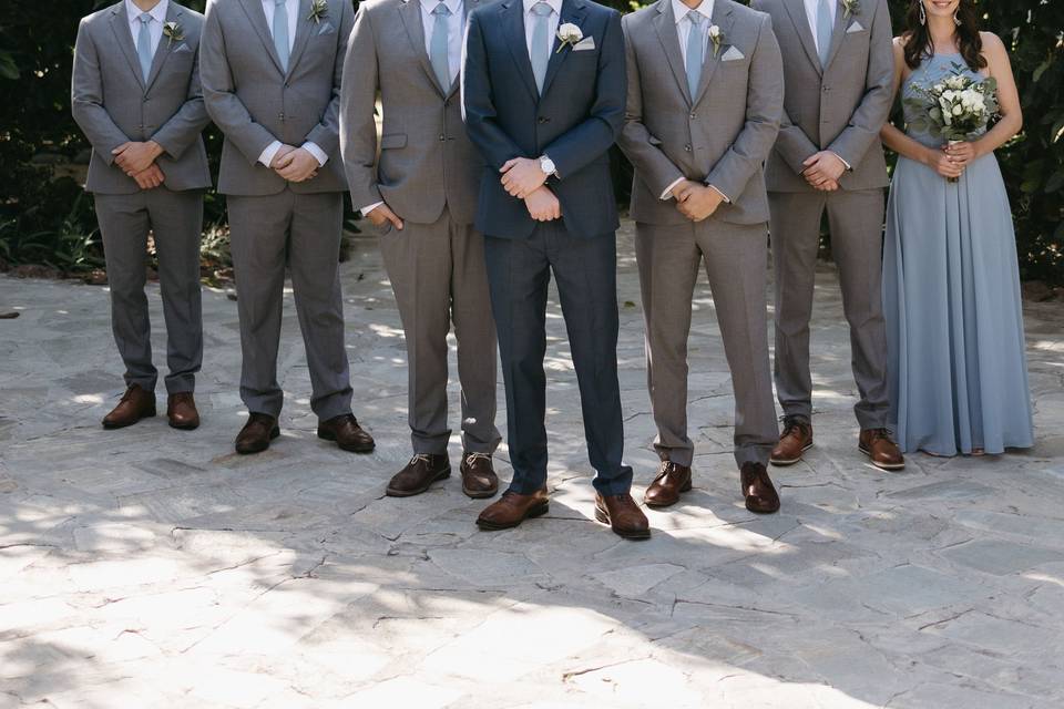 Grooms men