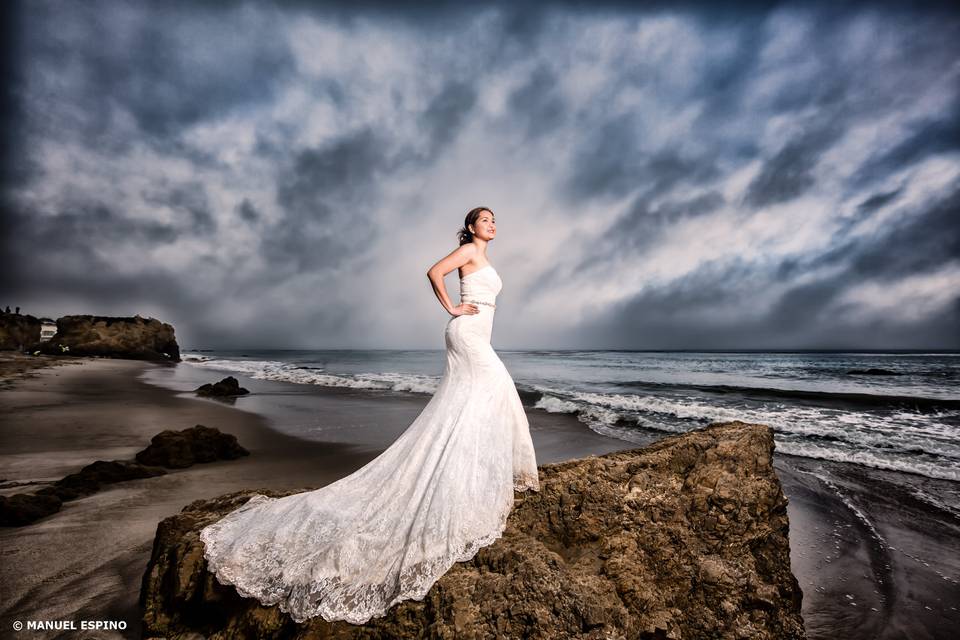 Malibu L A Bride Wedd Photo