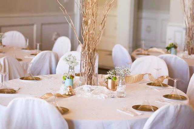 Reception tables