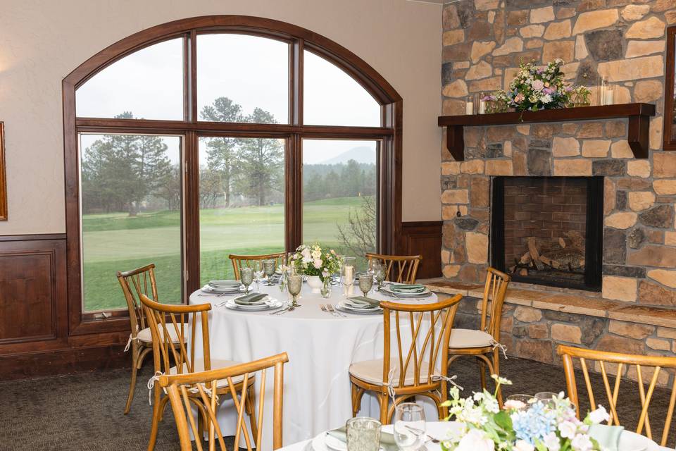 Intimate Corner Table