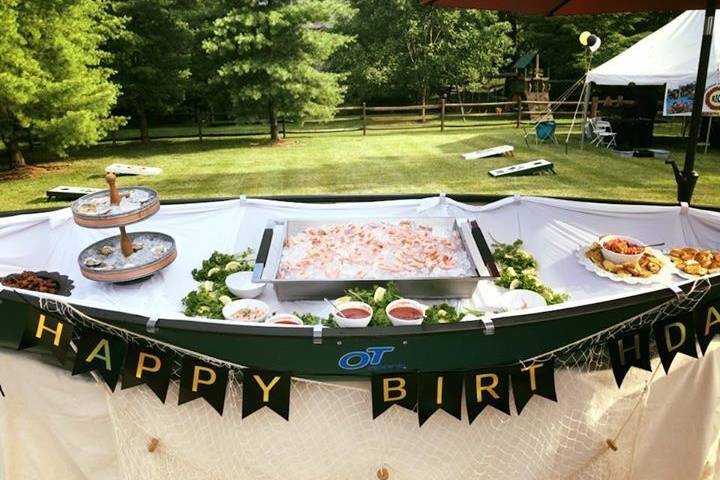 Birthday catering