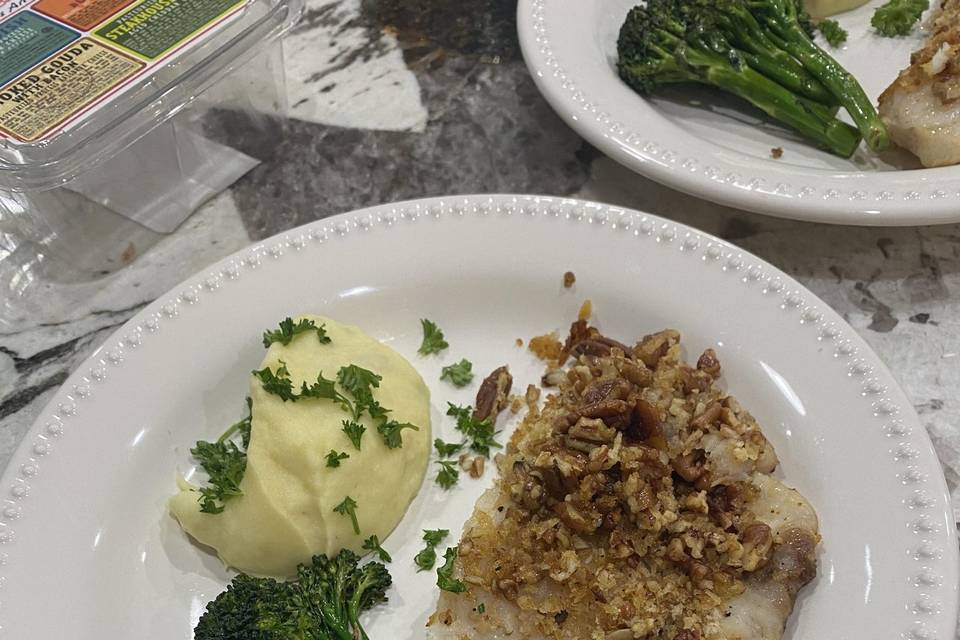 Plated meal