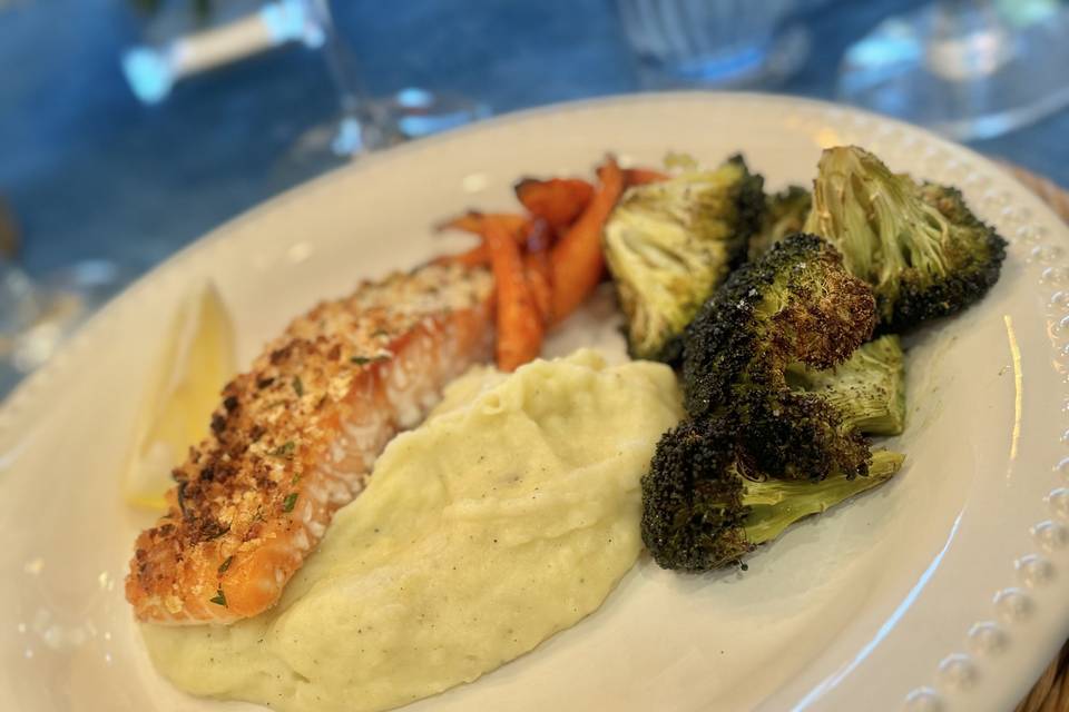 Salmon - plated