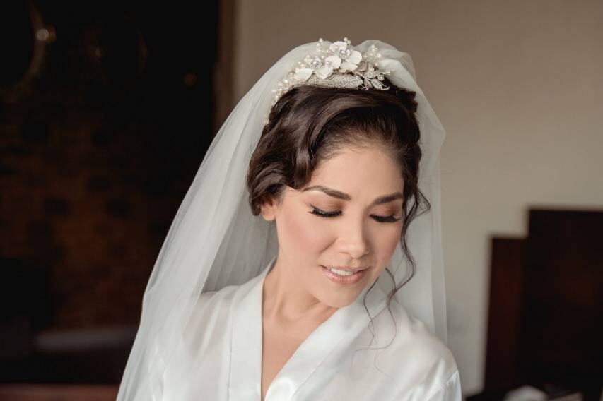 Wedding hair and makeup