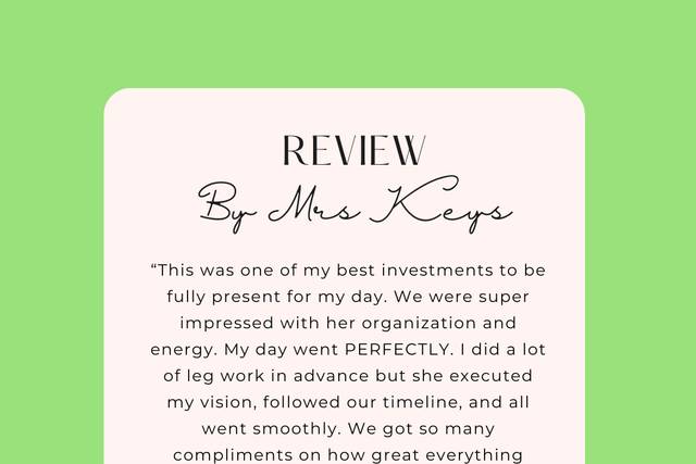 5 star review