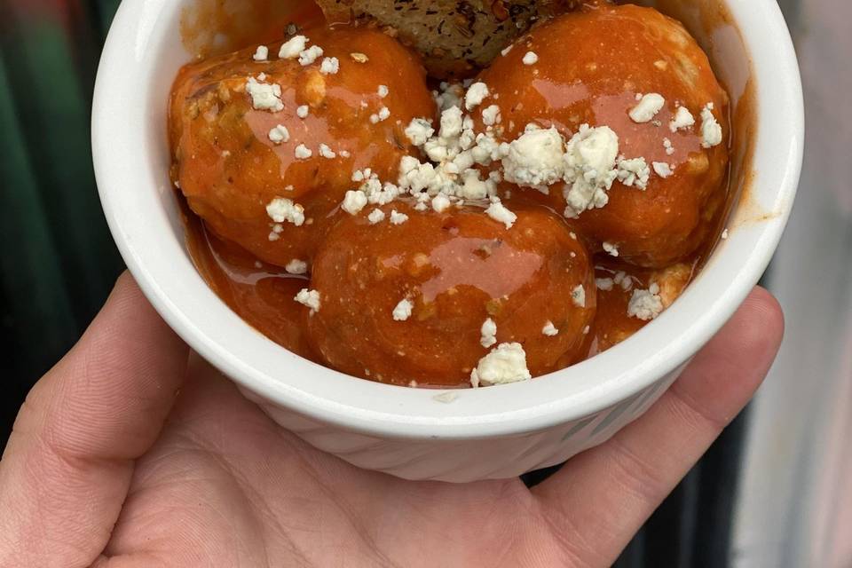 Buffalo Chicken Meatballs