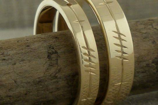 25 Ogham Wedding Rings