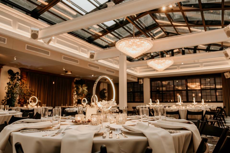 Dinner in Atrium