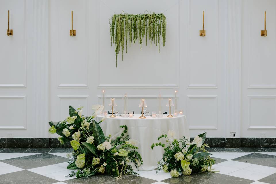 Sweetheart Table