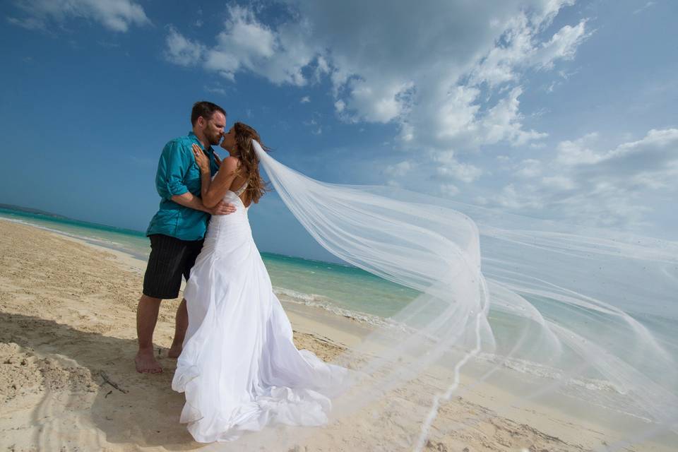 Married on a beach