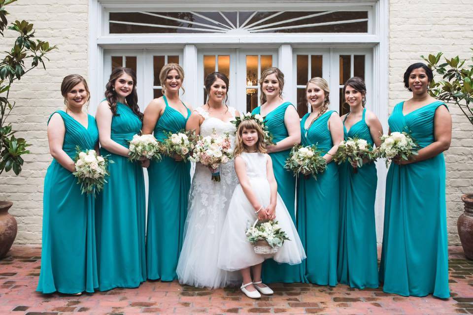 Teal Wedding