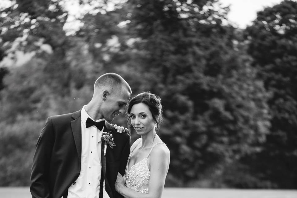 Bride & groom formal