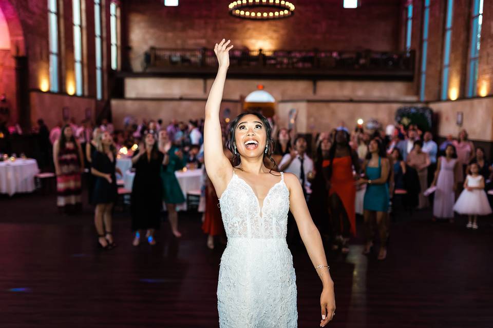 Bouquet Toss