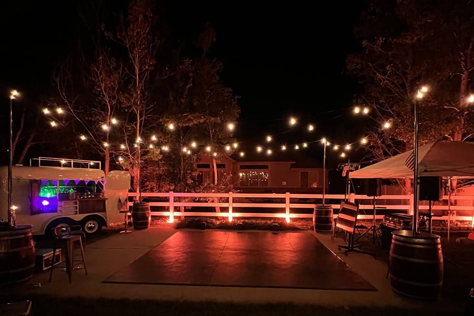 Outdoor Reception Packages