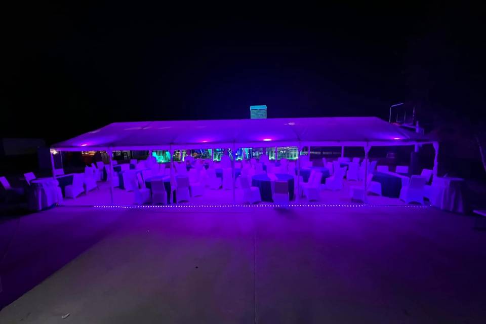 Tables/Chairs/Tents/Lighting