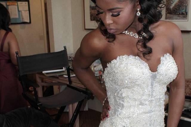 Getting the dress perfect