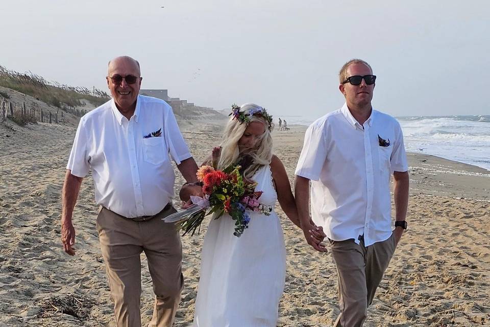 Beach wedding