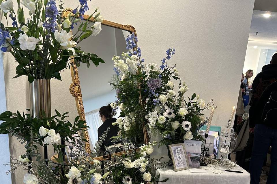OBX Wedding Expo floral design