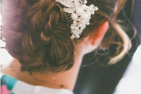 Bridal hair style