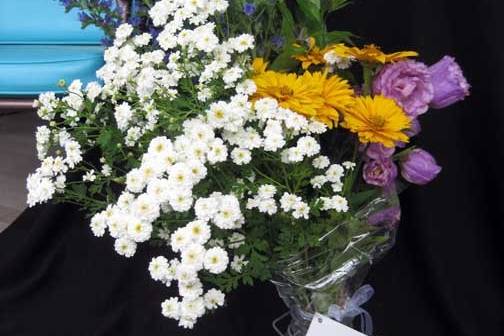 Diva Bouquet from Dan's Flower Farm, Sedgwick Maine