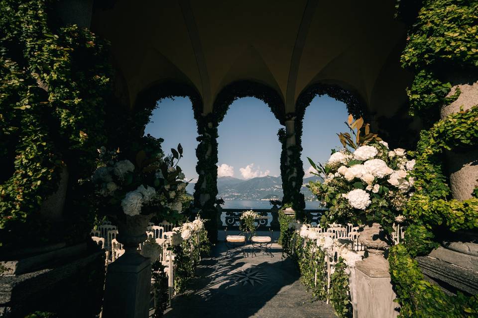 Ceremony with a view