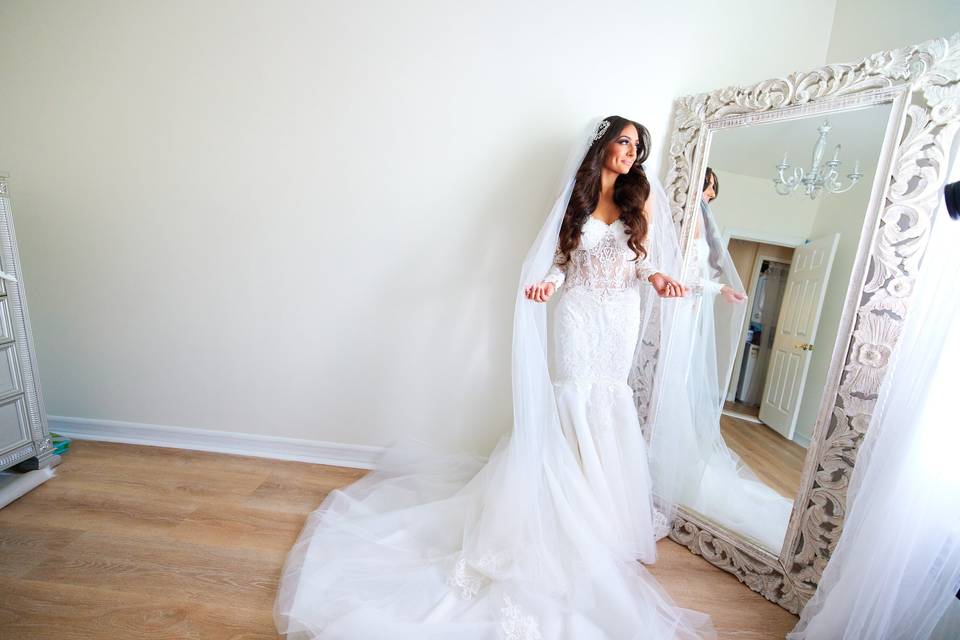 Pinna tornai sexy bridal dress