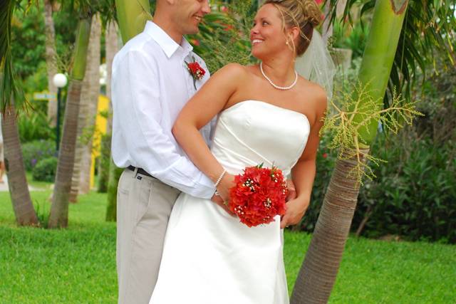 The newlyweds