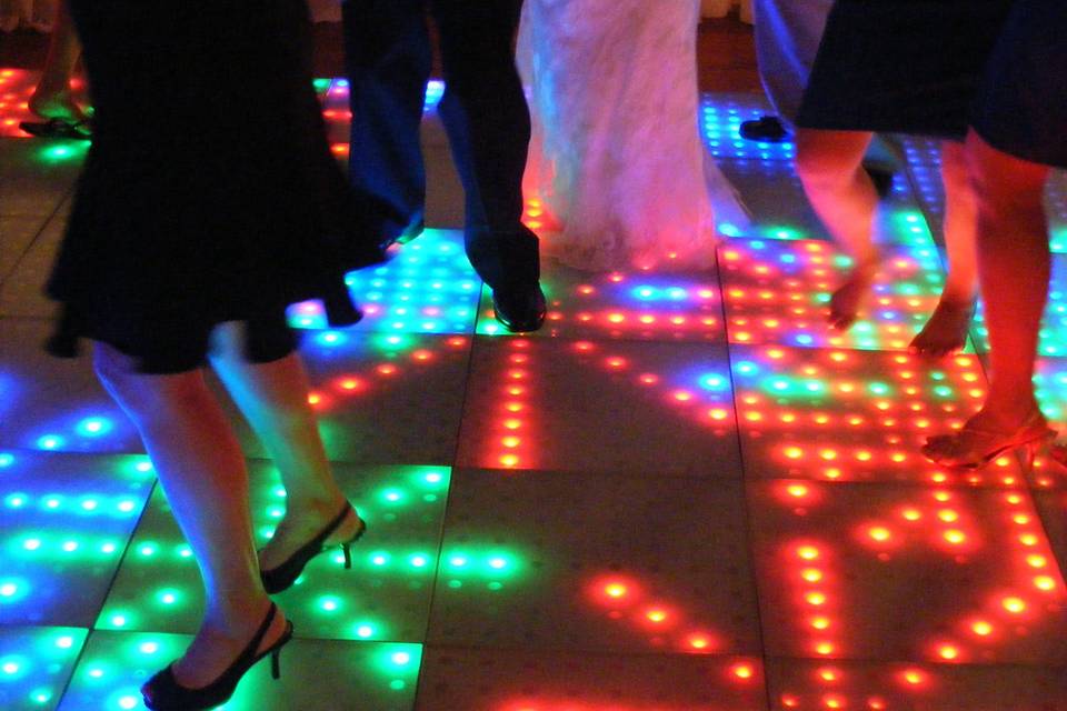 Dance floor lighting