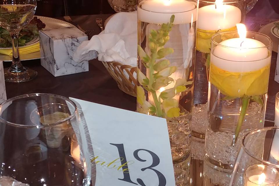 Table Number Signage