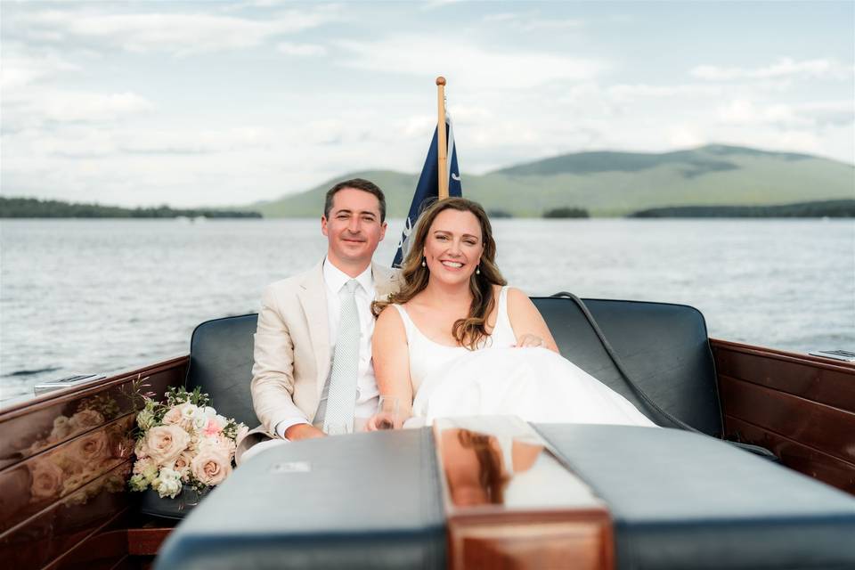 Fresh wedding day blowout