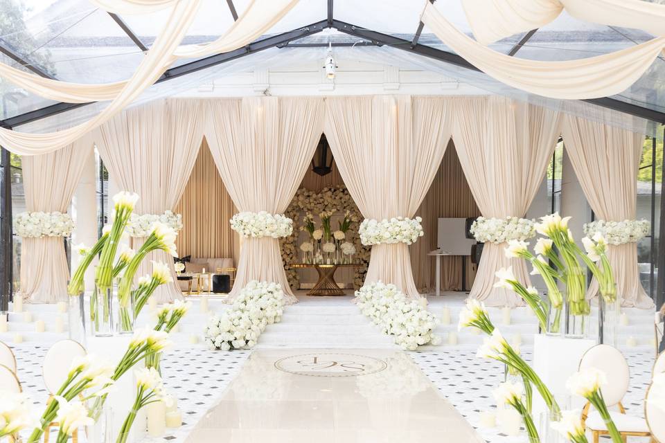 Inside of Tent