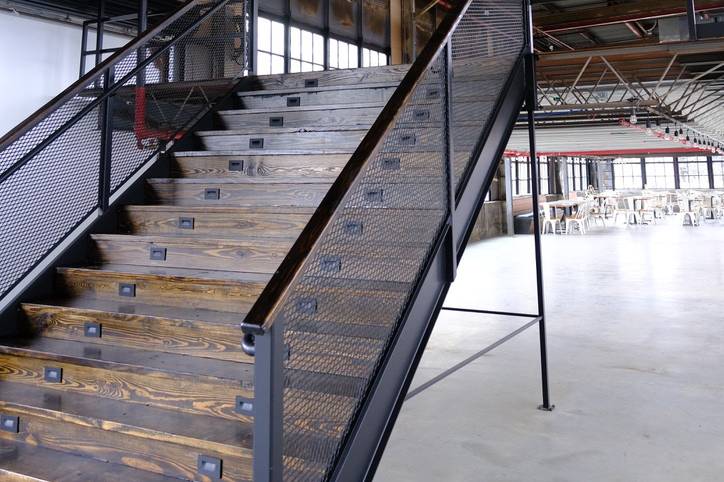 Stairs to Mezzanine