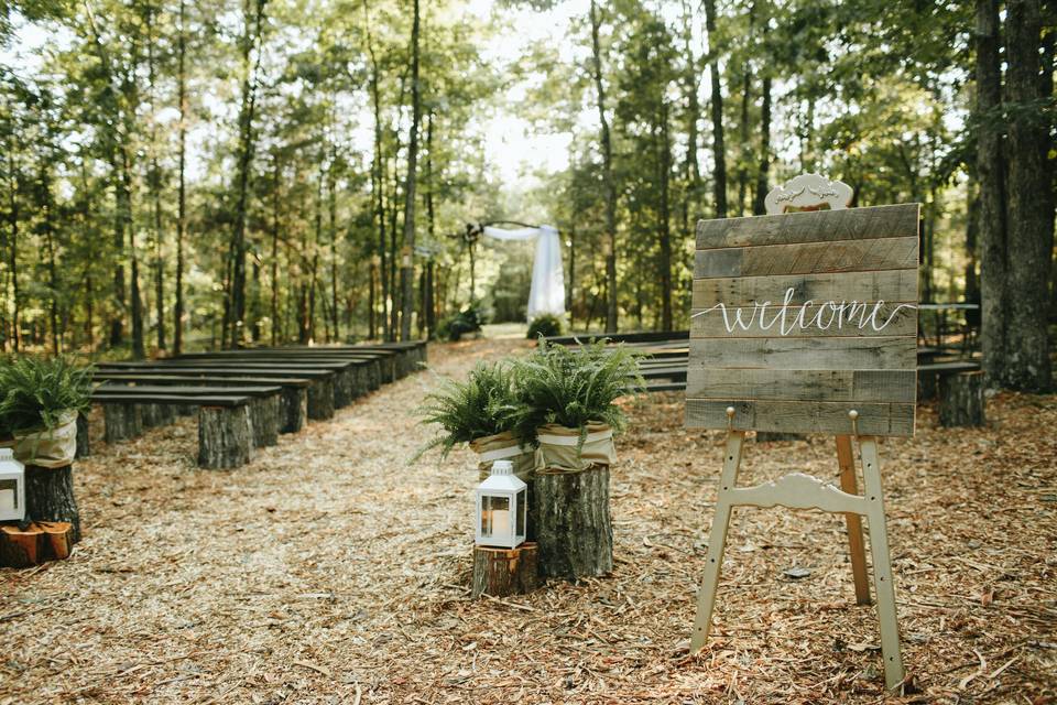 Ceremony area | Amore Vita Photography