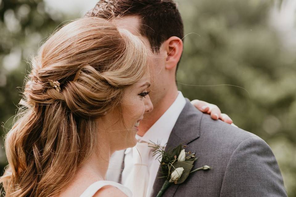 Clean updo!