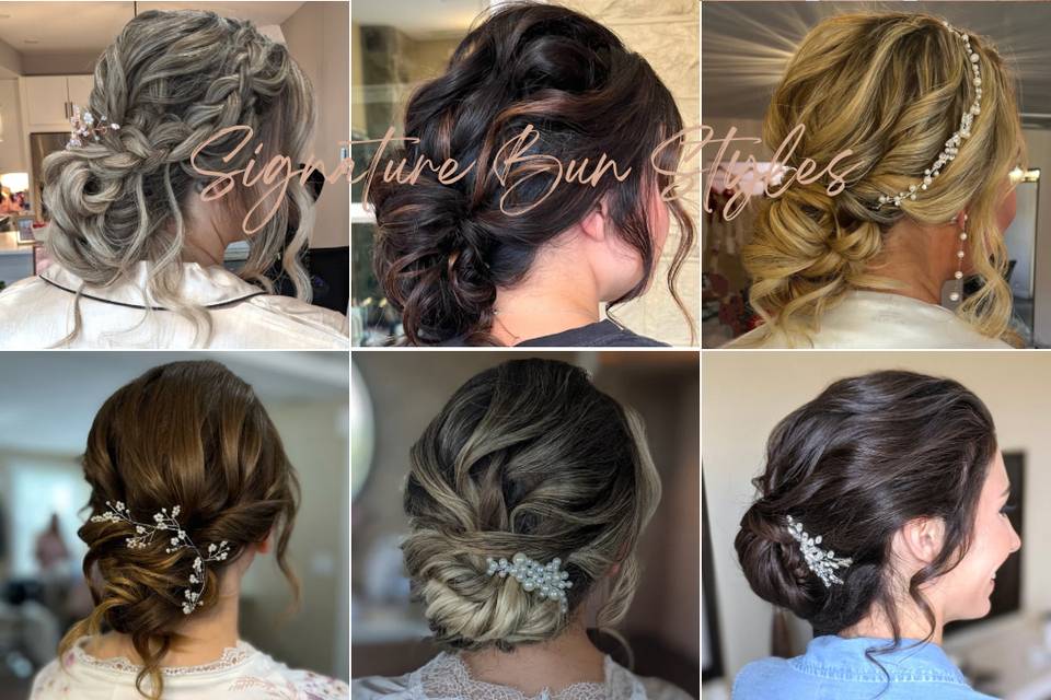 Texture updos that are clean!
