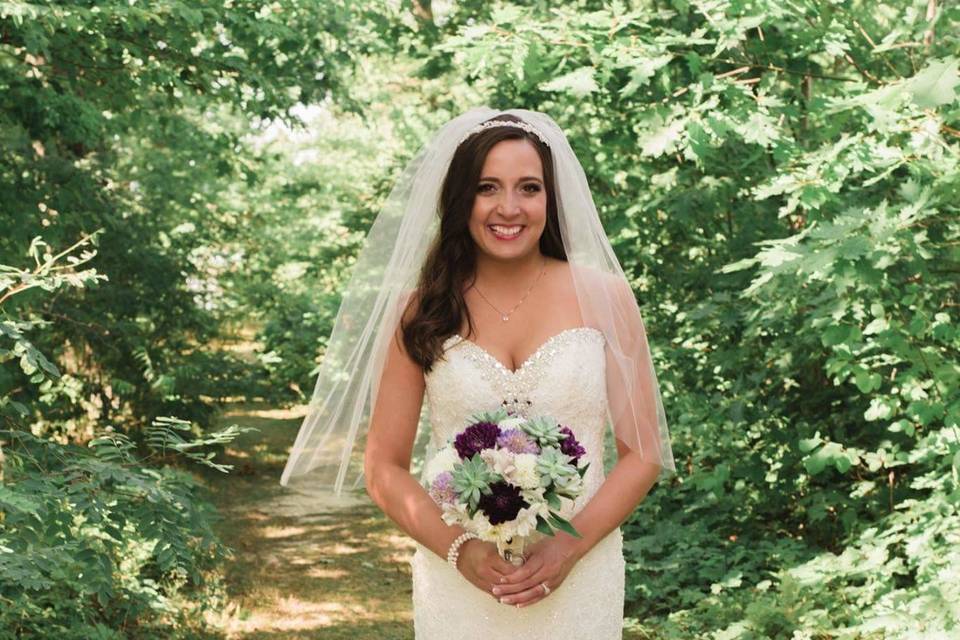 Bridal portrait