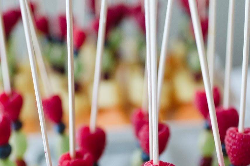 Standing Fruit Skewers