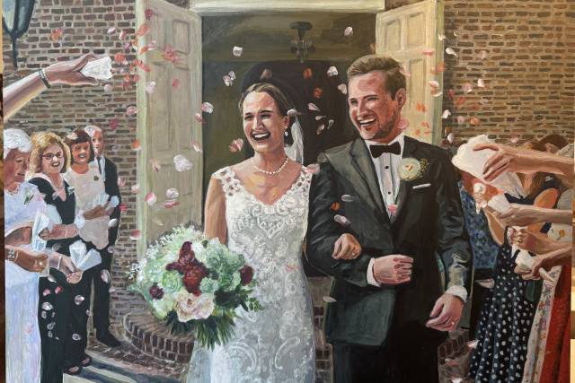 Real-Time Wedding Painting