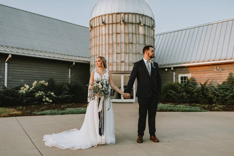 In Front of the Silo
