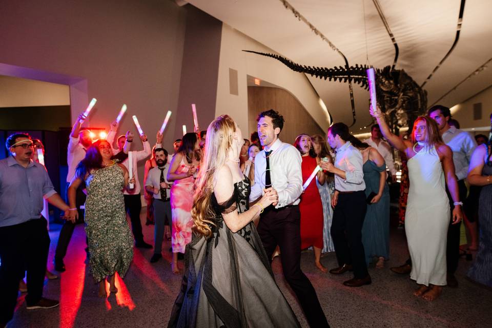 Dancing in Visitor Hall