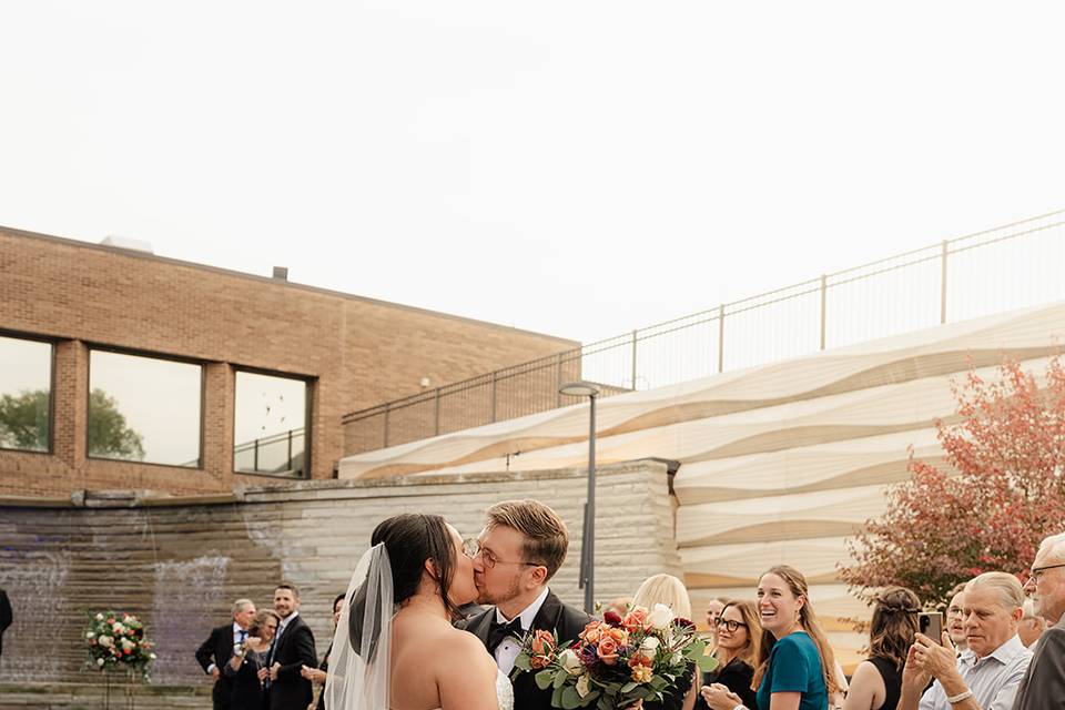 Couple at Ceremony