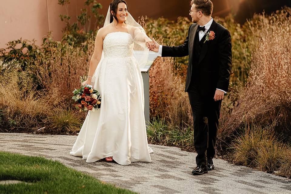 Couple in Front of Building